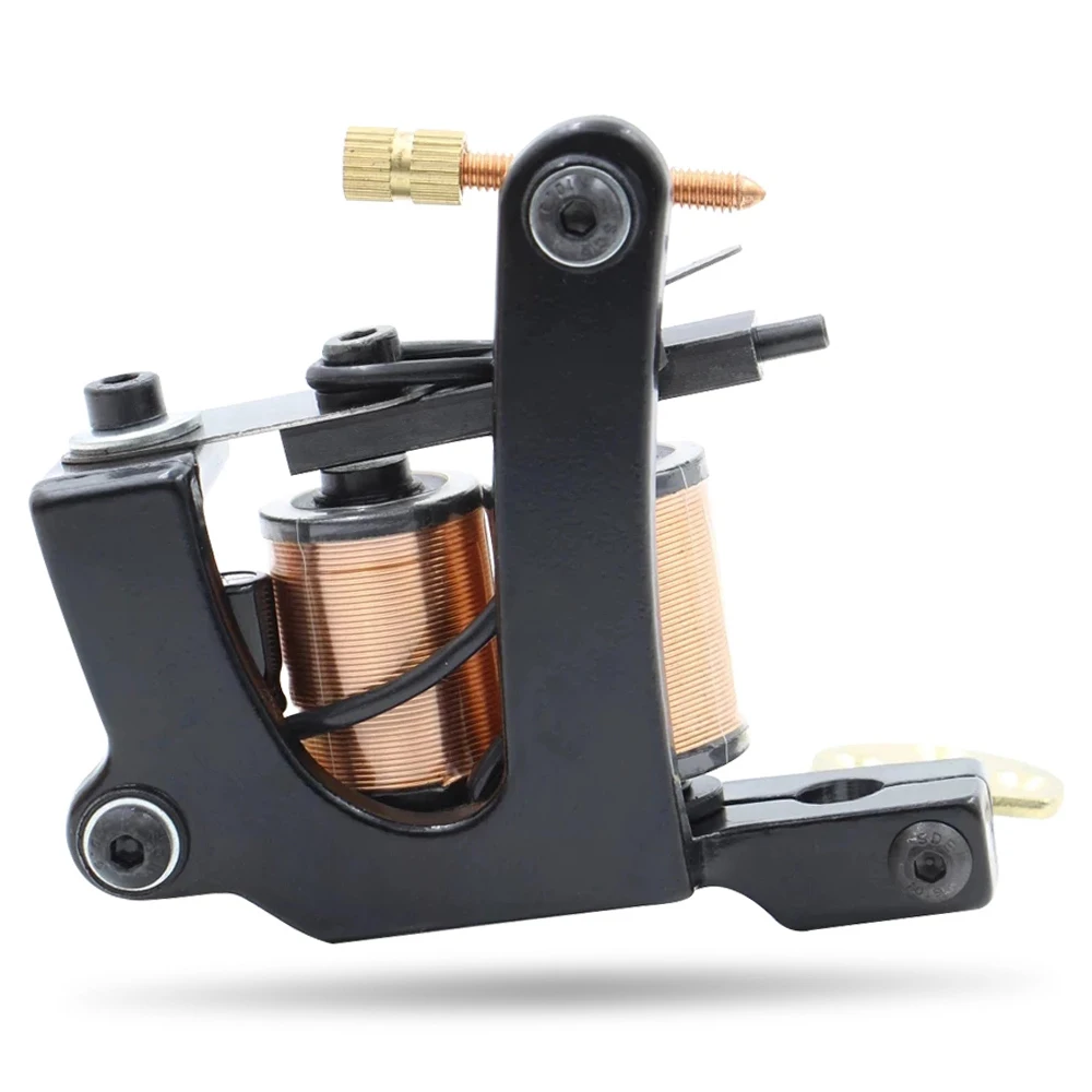 

Coil Tattoo Machine Steel Tattoo Gun Professional Machine for Liner and Shader Tattoo Needles Tattoo Supplies Free Shipping