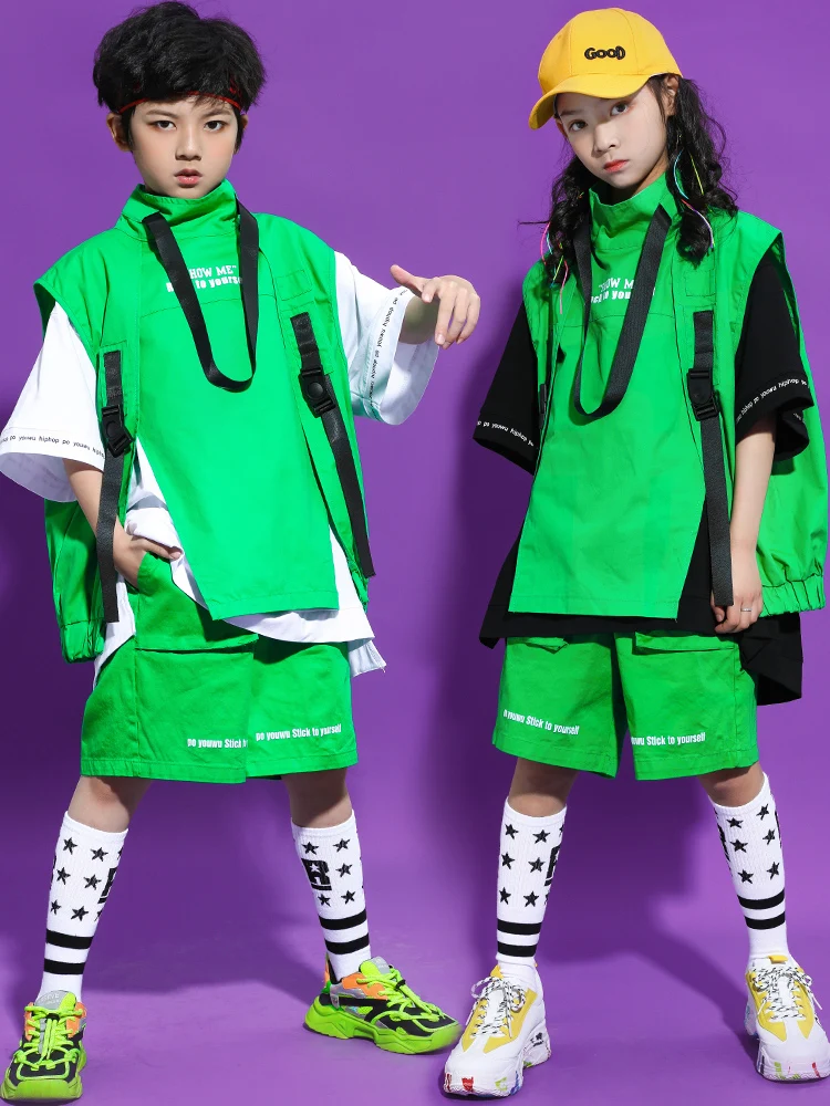 Детский танцевальный костюм в стиле хип-хоп для мальчиков джазовые наряды