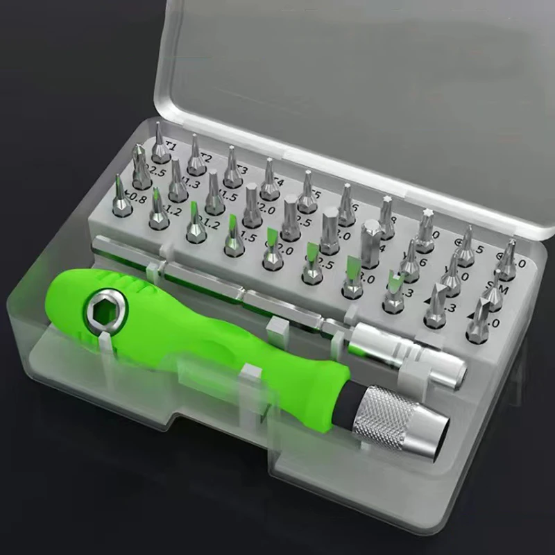 

Screwdriver Kit, Small Screwdriver Set with Case, Tiny screwdriver tool suitable for DIY Electronics, Computer, Small furniture