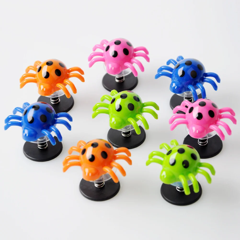 

10Pcs Bounce Spiders Relax Toys for Kids Kids Spider Toy Toddler Toys Carnival Party Favor Bouncing Spiders Kids Spider Toys