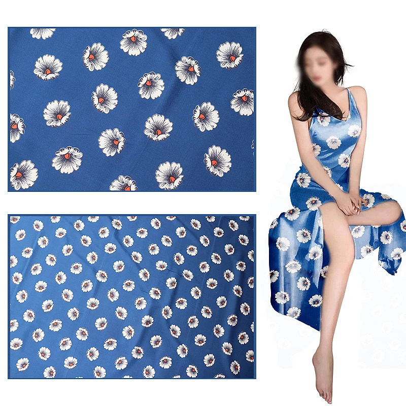 

Special export printing of rayon cotton, cotton, poplin fabric, calico clothing dress, summer special printing and dyeing