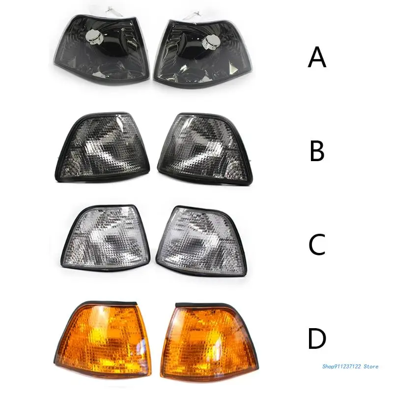 

63138353280 Car Smoke Corner Lights Parking Indicator Lamp Len for 3 Series E36 4 Door 92-98 63138353279