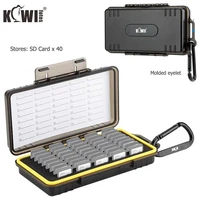 40 slots waterproof memory card cases holder storage box organizer for sd sdhc sdxc ns psv ps vita nintendo switch game cards
