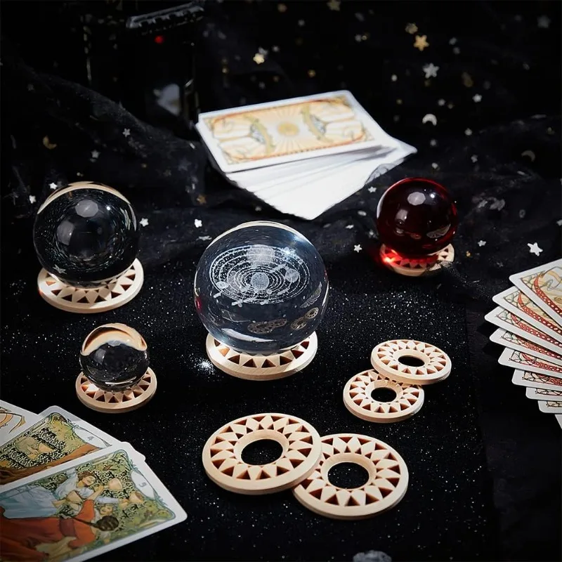 8 Упаковок Подставок Из Натурального Камня Деревянный Держатель Для Цветов В