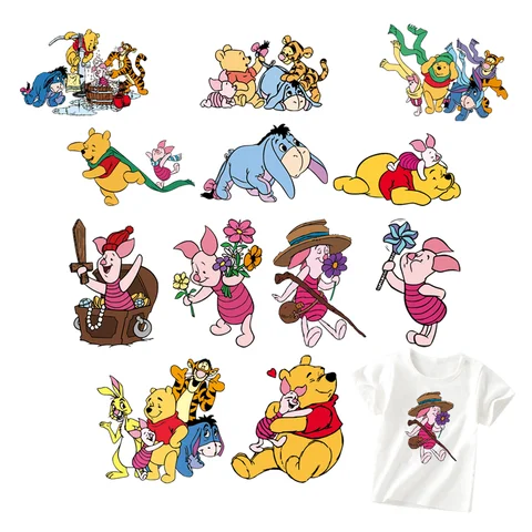 Тепловые наклейки Disney с изображением Пуха