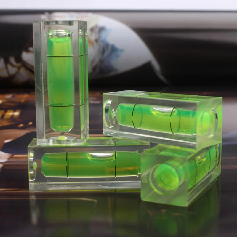 

Square Spirit Level Bubble With Magnetic Stripe Bubble Degree Mark Surface Tool Level Feet Foot Slope Measuring Tools