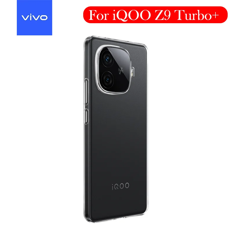 Оригинальный чехол для VIVO IQOO Z9 Turbo Plus Z9X из ТПУ с защитой от падения Neo 9 9S Pro