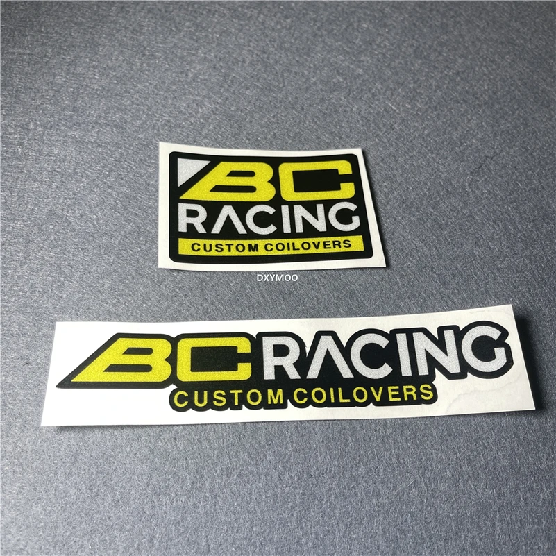 BC RACING Автомобильные Наклейки Персонализированные Из ПВХ Для Ноутбука Автомобиля