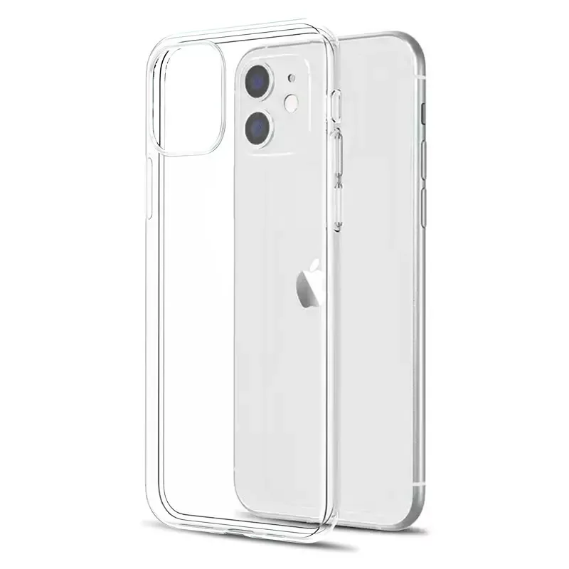 

Hot Sales For iphone 12 11 13 Pro Mini 6s 6 8 7 Plus 5 5S X Xs Max Xr SE 2020 SE3 Transparent Cover Silicone Thin Phone Case