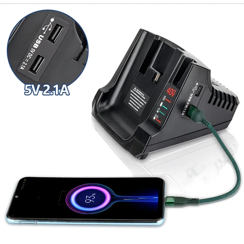 LCS36 LCS40 Быстрое зарядное устройство для литиевой батареи Black Decker 36 В 40 литий-ионный