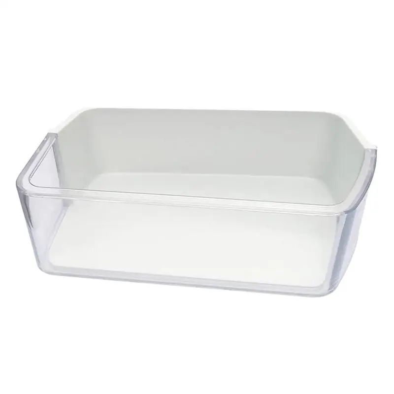 

Fridge Door Shelf Basket Bin Freezer Side Shelf Rack Parts Reusable Portable Shelves On Refrigerator Side For Clothing