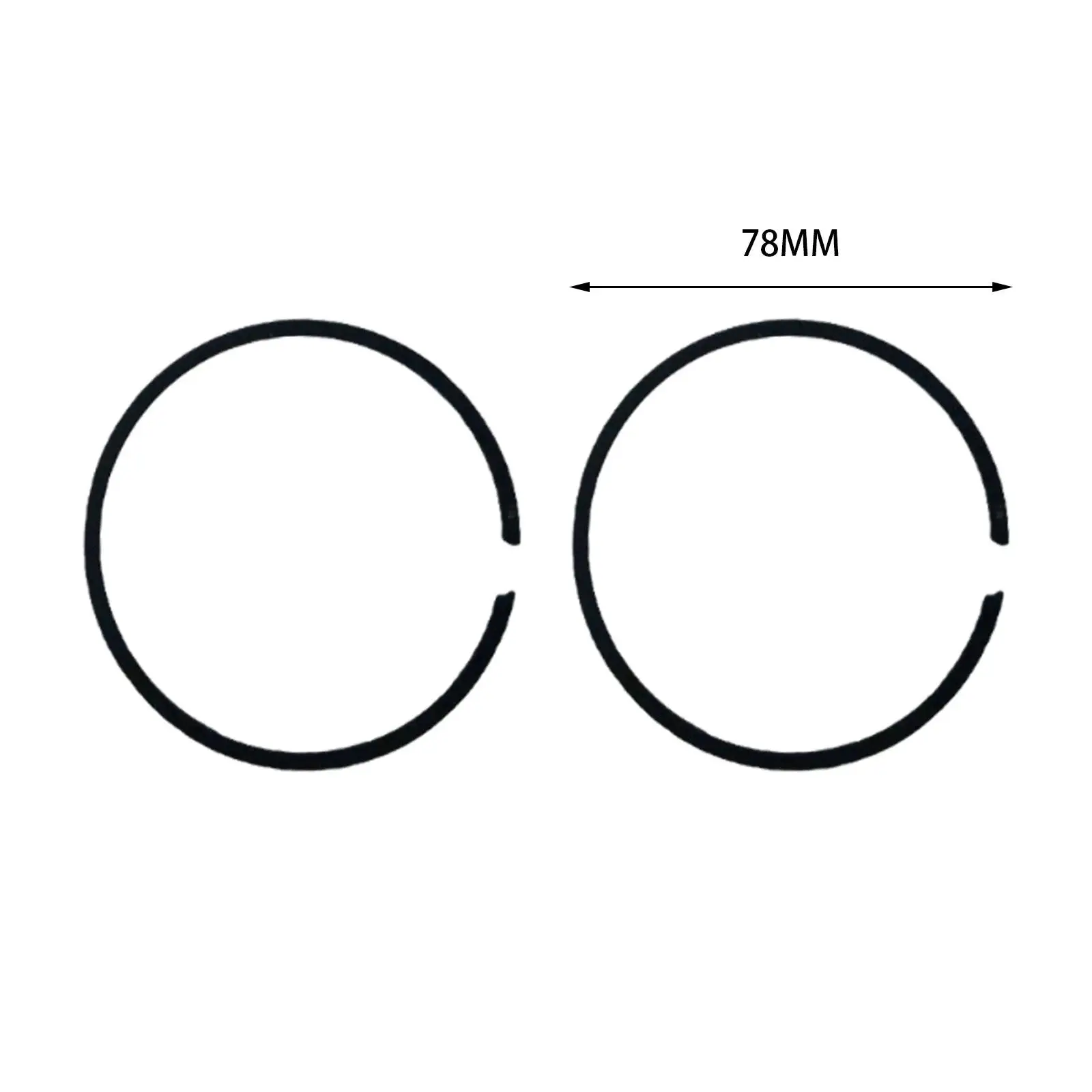 Поршневое кольцо Замена деталей запасные части 39- 831255 A6 для Mariner 30HP-60HP Стабильная