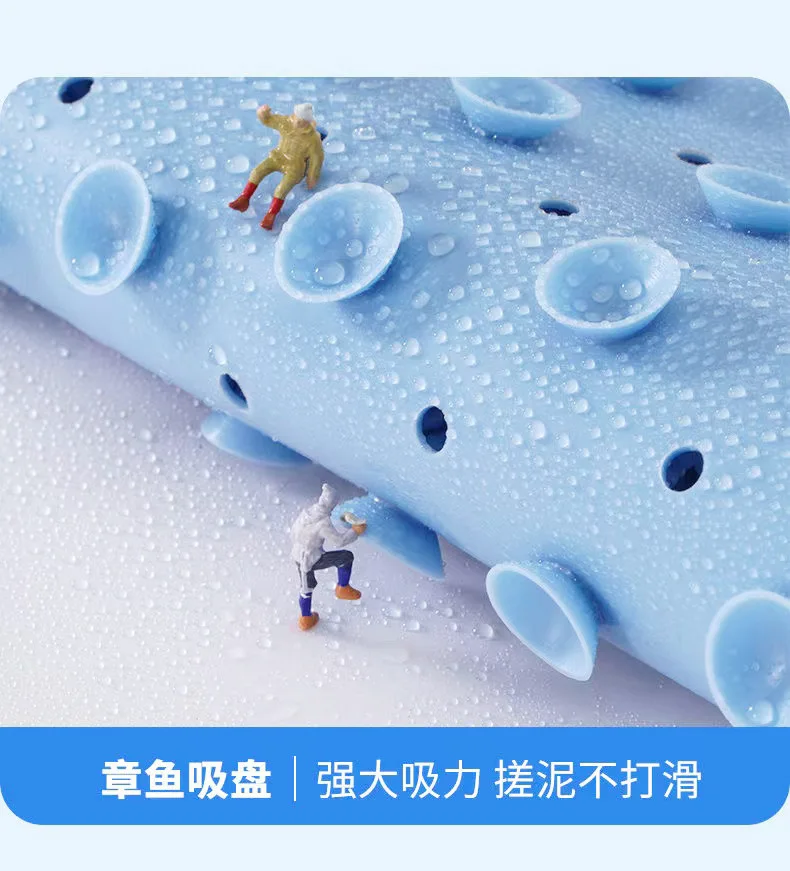 Силиконовый массажный скребок для душа