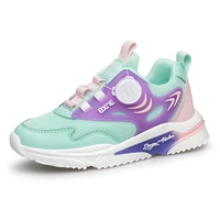 2022 girl casual shoes kids running shoes mesh sport shoes cute children fashion footwear pink tennis sneakers