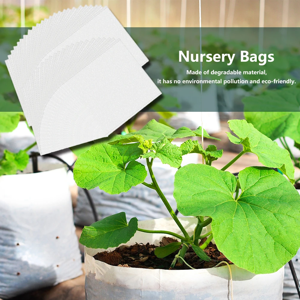 

Горшки для выращивания растений, комнатные нетканые тканевые саженцы, биоразлагаемые пакеты для садовых саженцев, вентилируемые, B