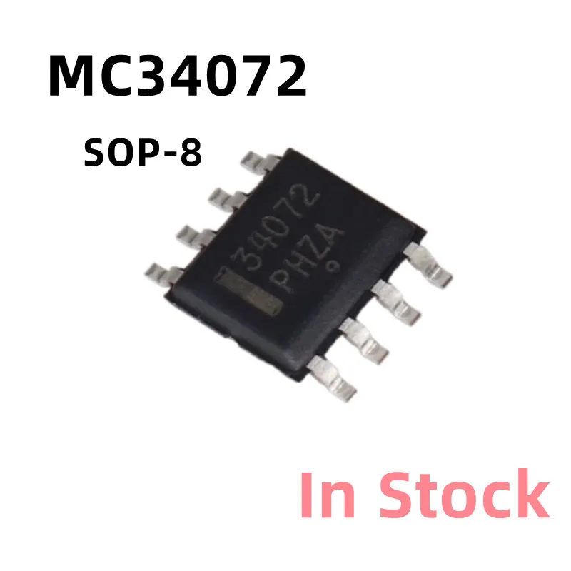 

10 шт./партия, линейный усилитель MC34072 34072 MC34072DR2G SOP-8