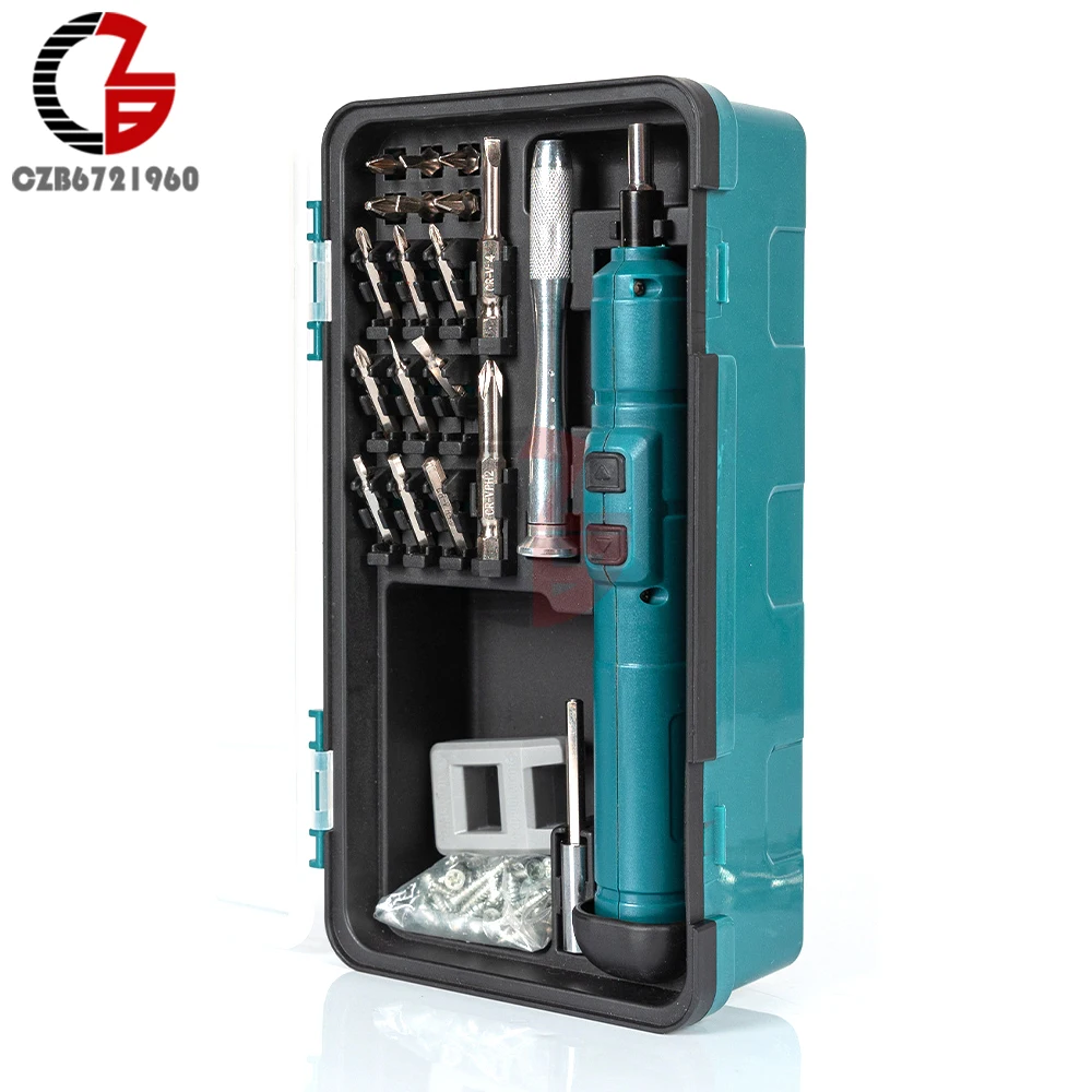 

Набор миниатюрных инструментов для электрической отвертки, 3,6 В, об/мин, USB Беспроводная фотоэлектрическая и ударная дрель с комплектом из 88 насадок