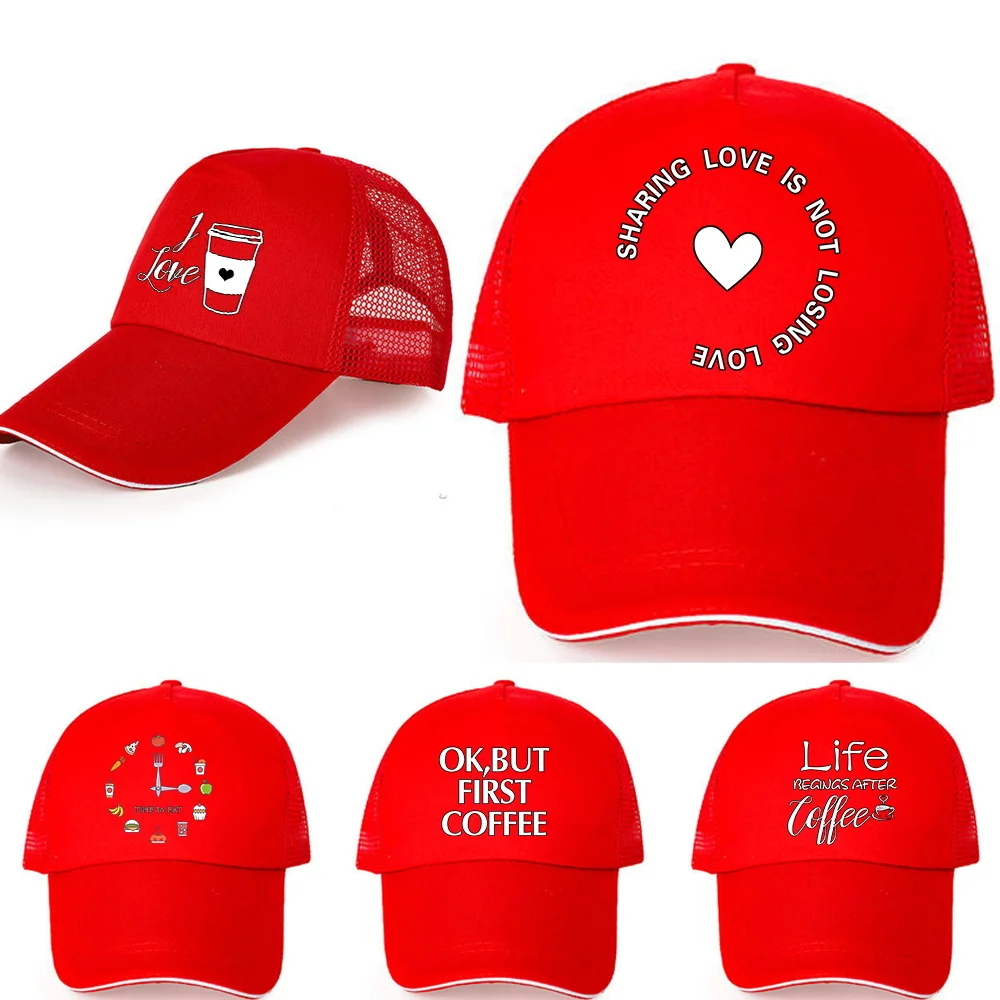 

Unisex Cap Casual Mesh Breathable Baseball Cap Adjustable Hats Women Men Hip Hop Sport Snapback Cap Street Truck Trucker Dad Hat