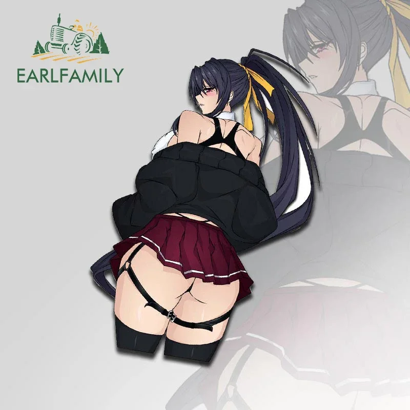 EARLFAMILY 13 см x 8,6 см для старшей школы D×D Rias Gremory Thicc автомобильные наклейки с защитой от царапин
