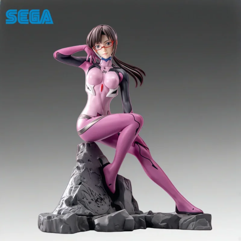 Фото В наличии: Оригинальная фигурка Sega New Century Evangelion Мари Макинами Иллустриус, новая, в коробке, модель игрушки №1