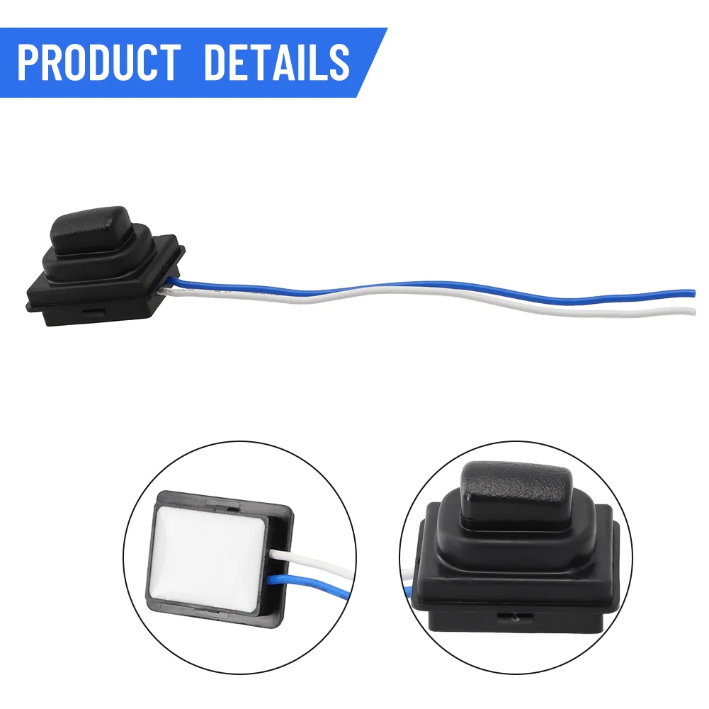 

Button Switch 1× Door Handle Exterior Door Plug-and-play 82651-G5000 Black Direct Fit For KIA NIRO 16-21 Durable