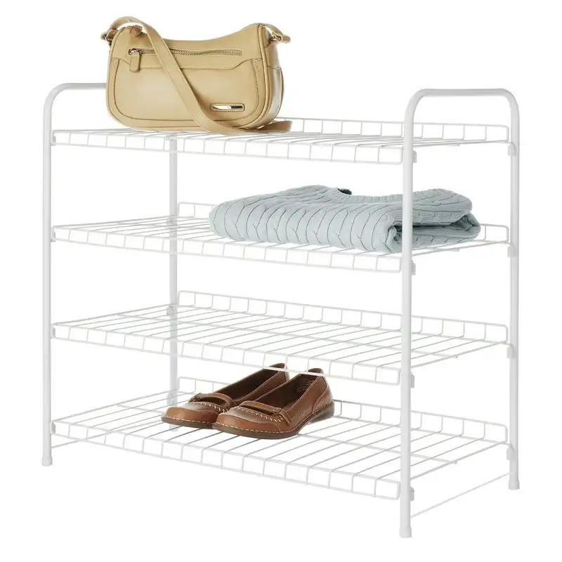 

Tier White Wire Closet Shelves