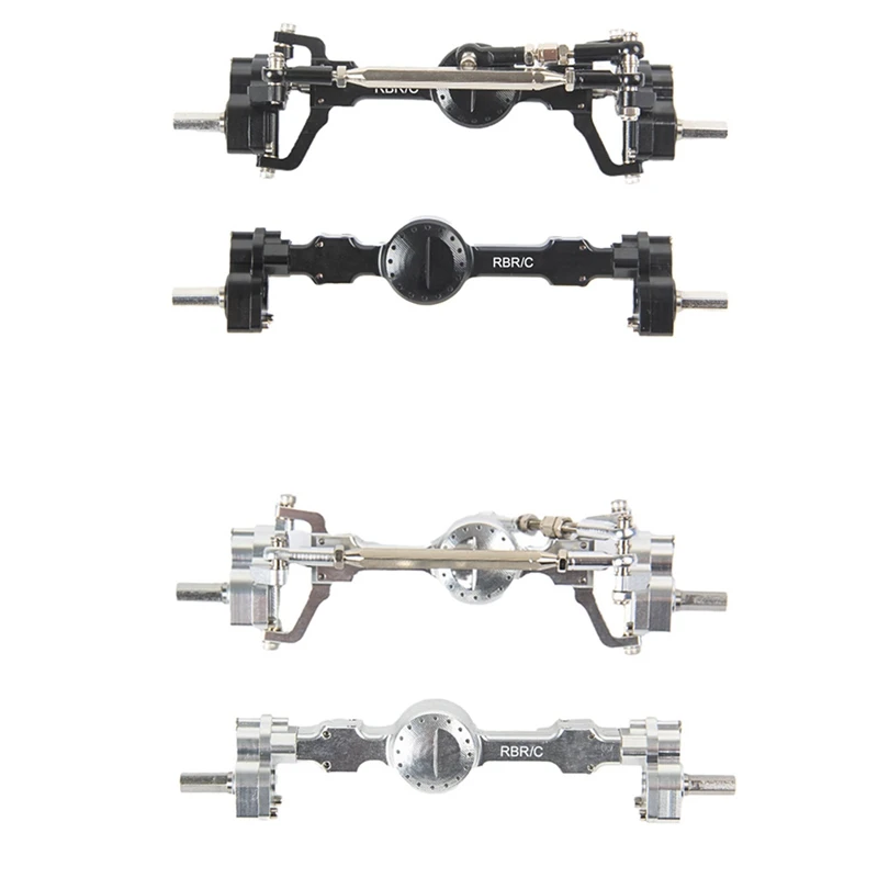 

CNC Анодированный полностью металлический передний и задний портальный мост для MN D90 MN-90 MN98 MN99S MN45 1/12 обновленные детали для радиоуправляемых ...
