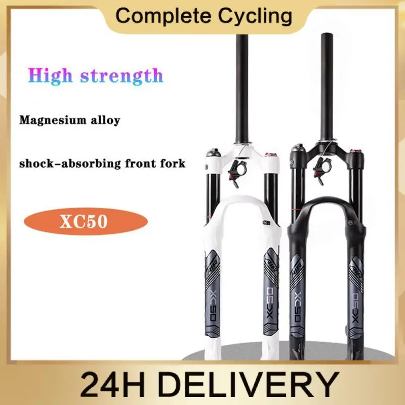 

Magnesium Alloy MTB Bicycle Fork Supension Air 26/27.5 er Inch Mountain Bike Fork For A Bicycle Accessories