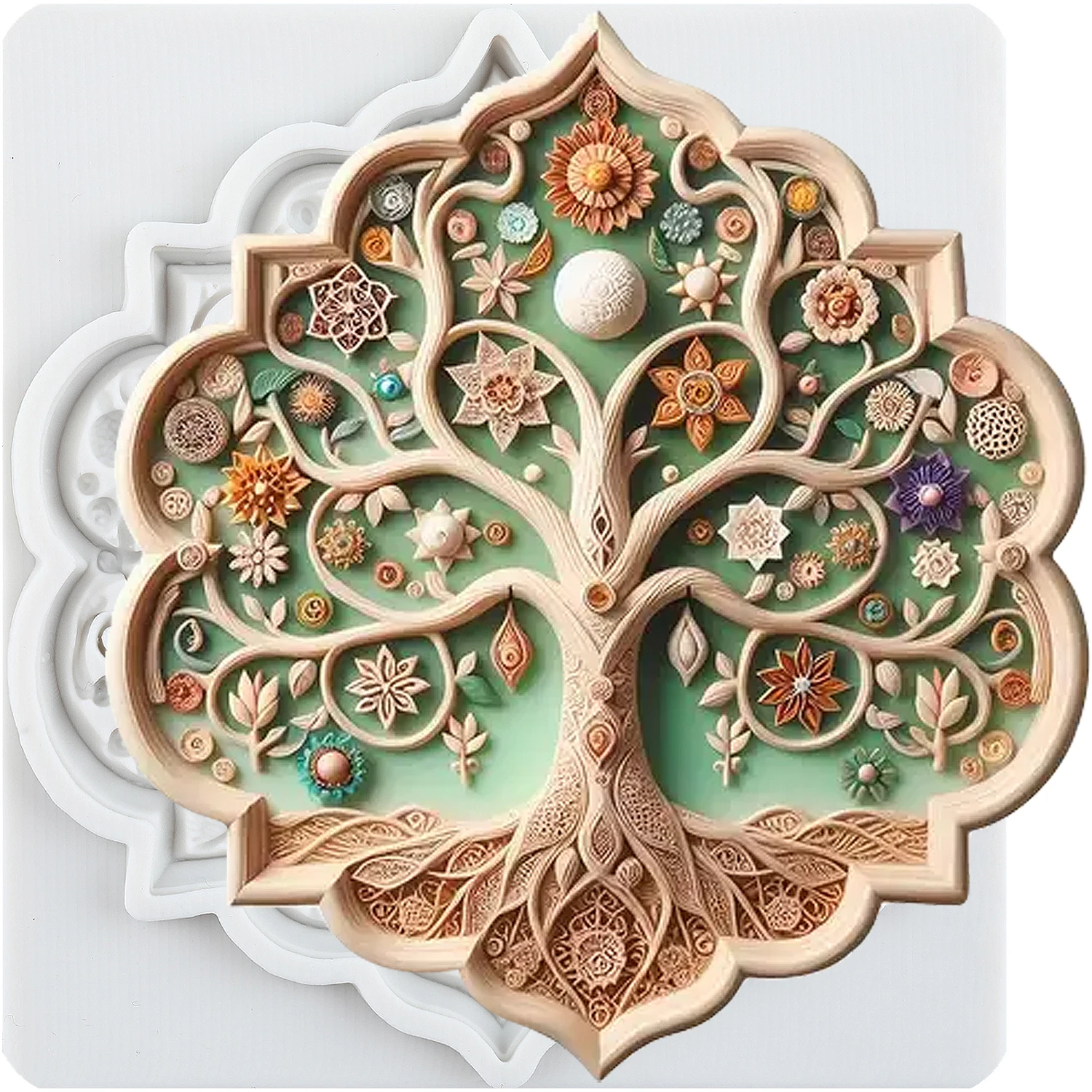 

Силиконовые формы для торта Mujiang "Дерево жизни"