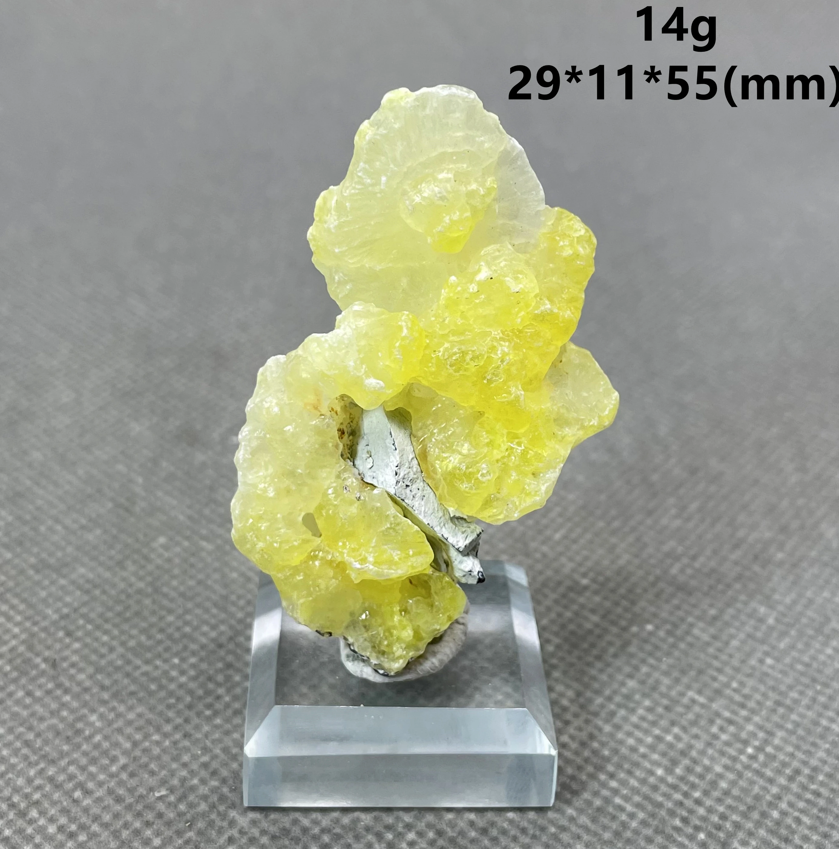 

NEW! 100% Natural Pakistan yellow Brucite Mineral specimen stones and crystals healing crystals quartz