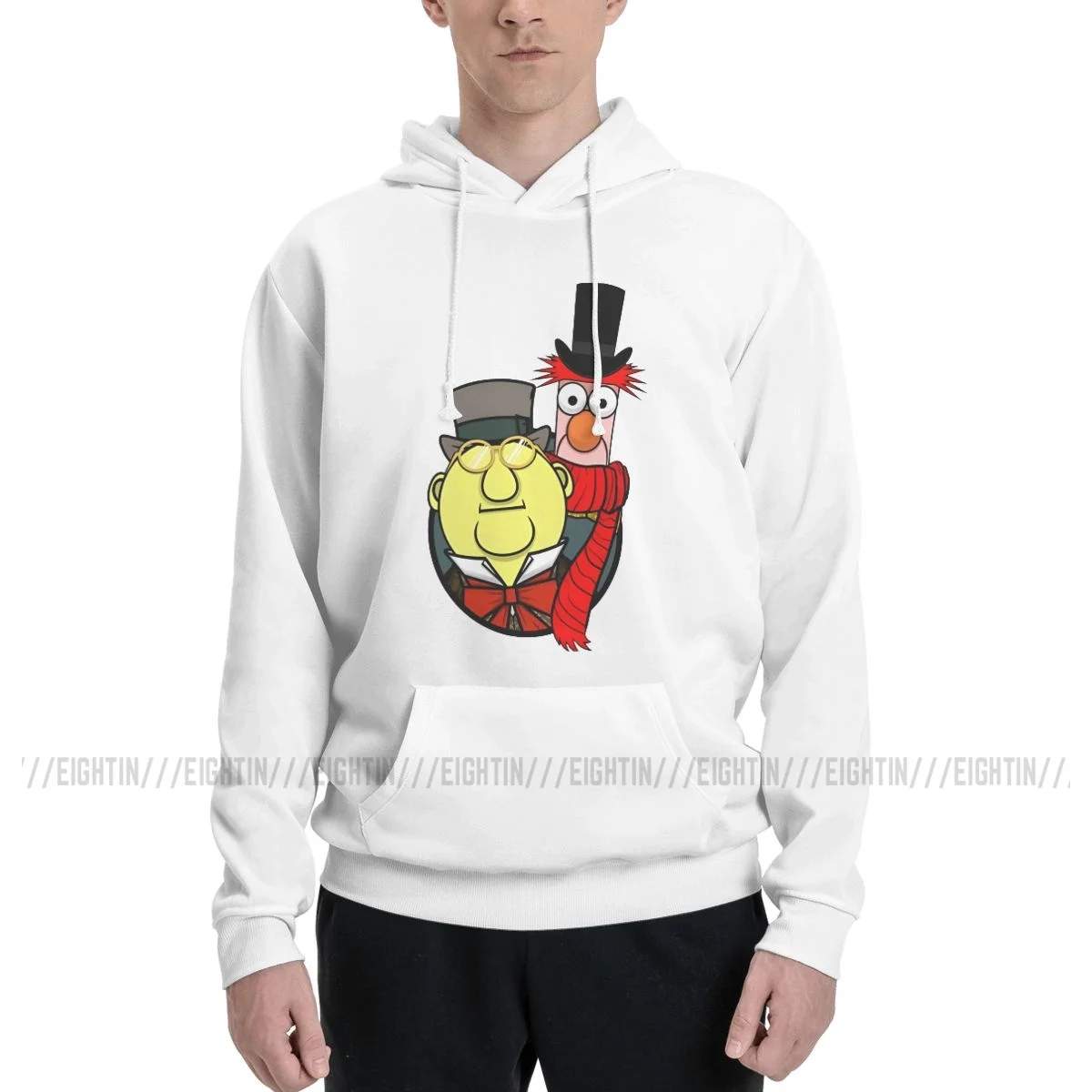 M-Muppets Christmas Carol - Bunsen Honeydew And Beaker Funny Sweatshirt Men Women Oversized Hoodie Autumn Pullover