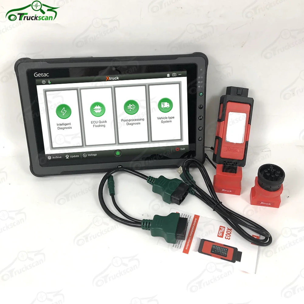 Многобрендовое оборудование Xtruck X003 Plus для чтения и мигания данных код