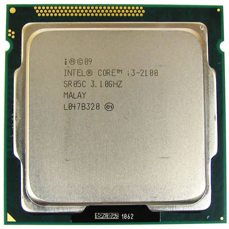 

Б/у двухъядерный процессор Intel Core i3 2100 3,1 ГГц 3 Мб 65 Вт LGA 1155