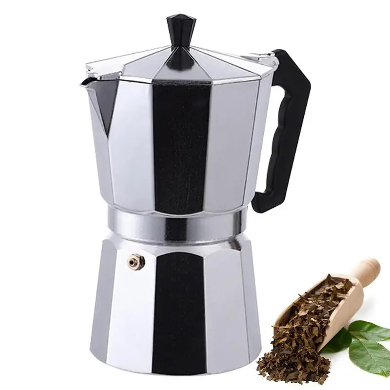 Moka Italian Espresso Coffee Maker Brewer Manual Camping Cub
