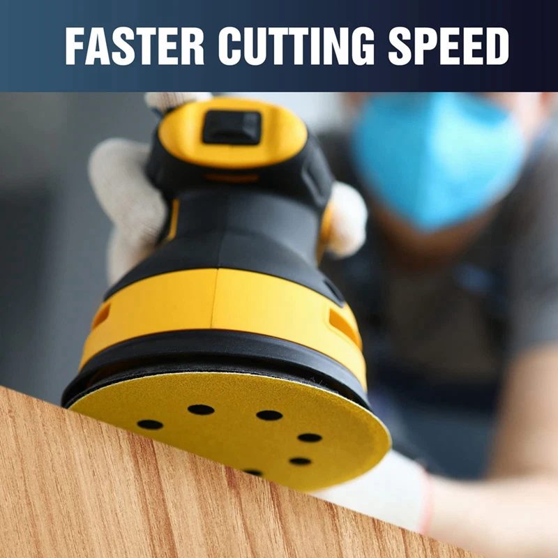 Шлифовальные диски из оксида алюминия 125 мм 40/60/80/120/240 наждачная бумага различной