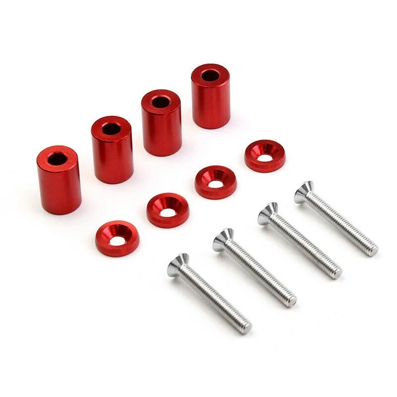 

1 '' 8mm Billet Hood Vent Spacer Riser Kit For Car Engine Turbo Engine Swap Sale