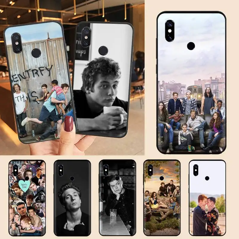 

Lip Gallagher Shameless tv show Phone Case For Xiaomi Redmi note 7 8 9 11 t s 10 A pro lite funda shell coque cover