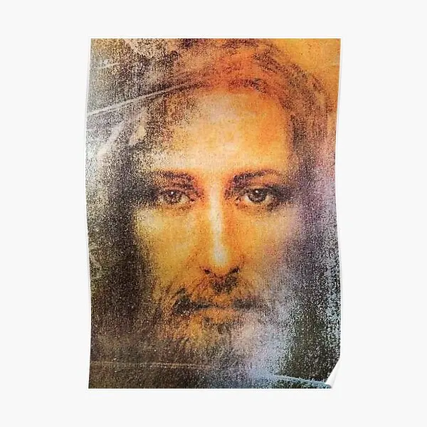 

Постер на выставку «реальное лицо Иисуса Христа», современный винтажный художественный декор, картина для дома, настенное украшение, Забавный принт, без рамки