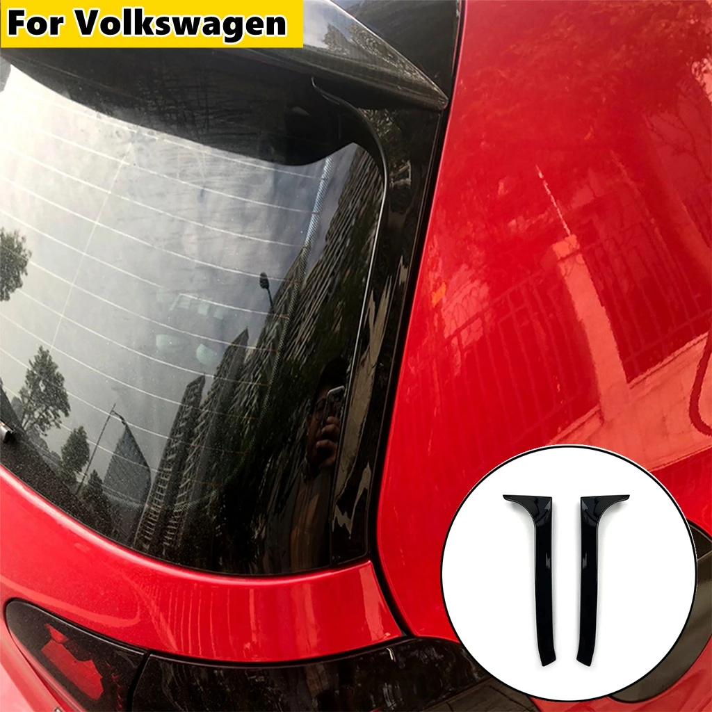 

1 пара боковых спойлеров на заднее стекло автомобиля для Volkswagen Golf 6 MK6 GTI R GTD, Стайлинг автомобиля