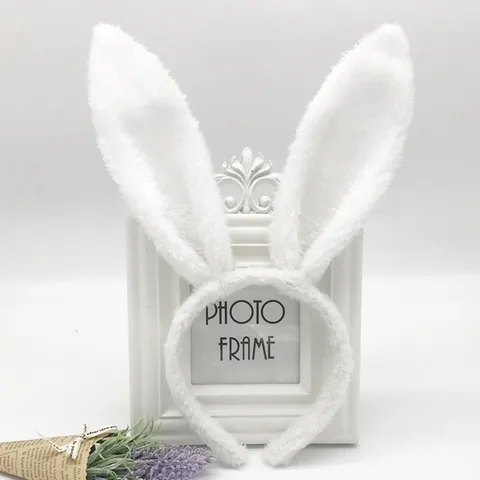 Ободок для волос с милыми красочными заячьими ушками