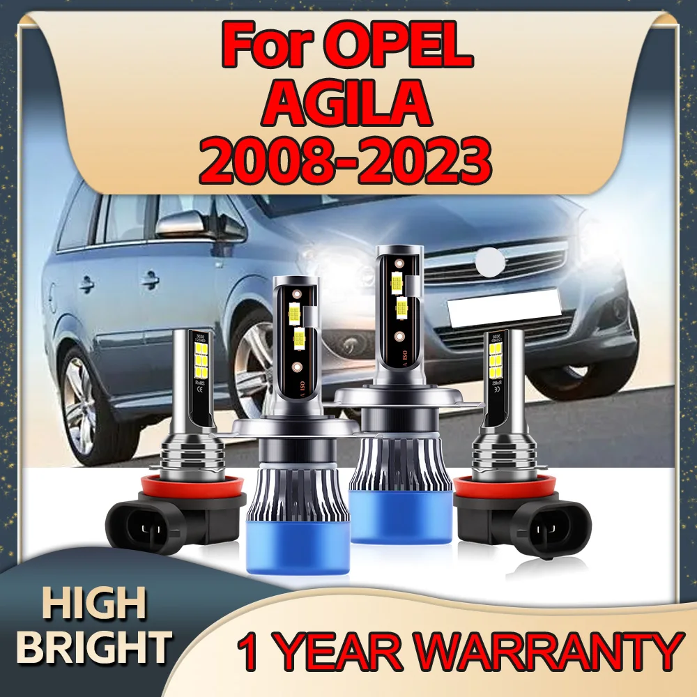 4 шт. лампы для автомобильных фар H11 H4 12 В