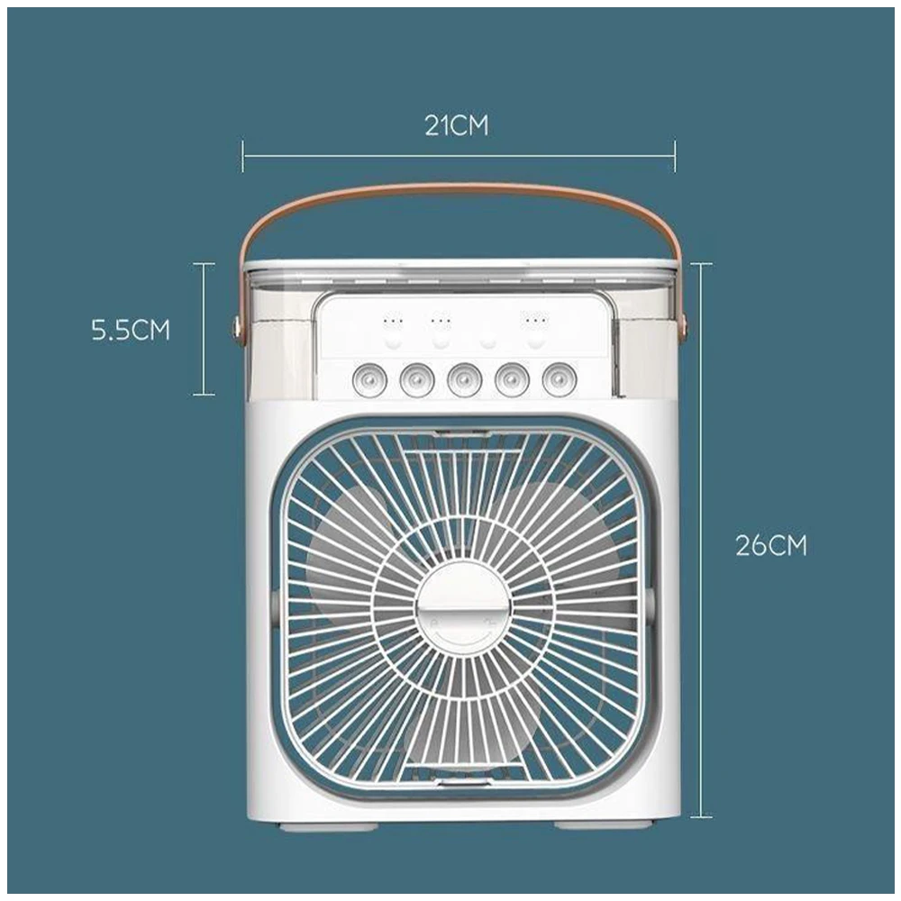 Портативный увлажнитель воздуха 3 в 1 кондиционер для офиса небольшой бытовой USB