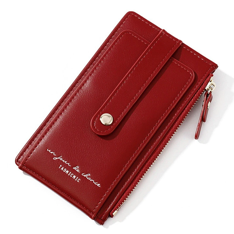

Женский мягкий кожаный кошелек с RFID-защитой, кошелек с несколькими отделениями для карт, Женский кошелек с защитой от воров, кошелек для кредитных карт, Женский кошелек на молнии с карманом для монет, новинка 100%