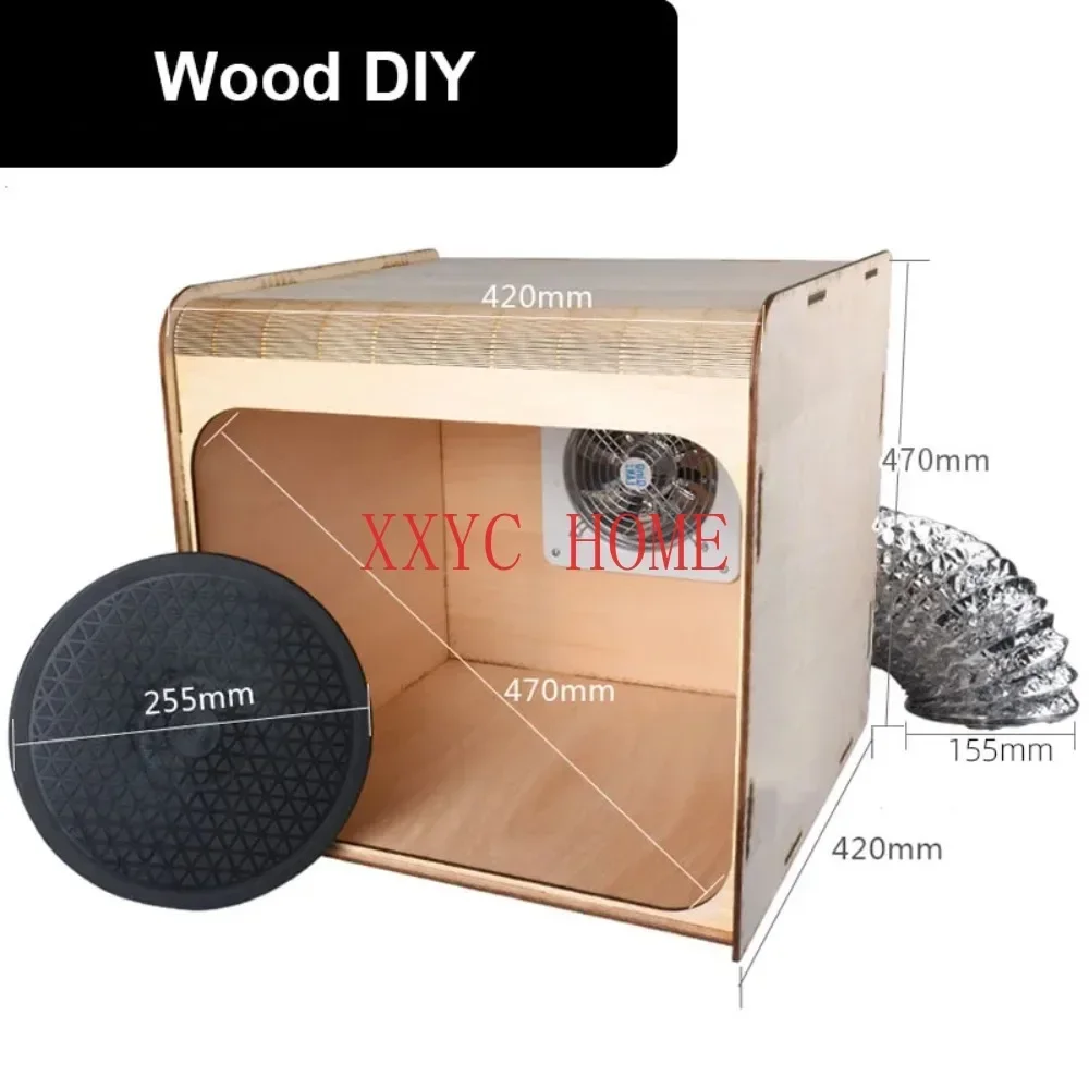 Стенд для рисования 220 В аэрограф распыления краски вытяжной вентилятор модель