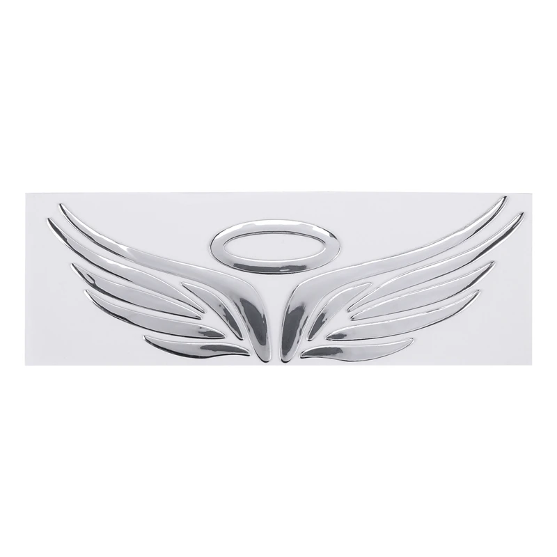 

3D Chrome Angel Wing Sticker Decal Auto Car Emblem Decal Decoration
