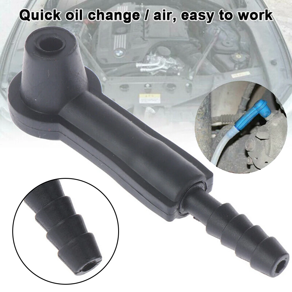 

1Pc Auto Car Brake Fluid Replace Tools Pump Oil Bleeder Exchange Air Equipme Brake Oil Exchange Tool Rubber Black Accessories