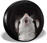 spare tire cover universal tires cover cute little animals car tire cover wheel weatherproof and dust proof uv sun tire