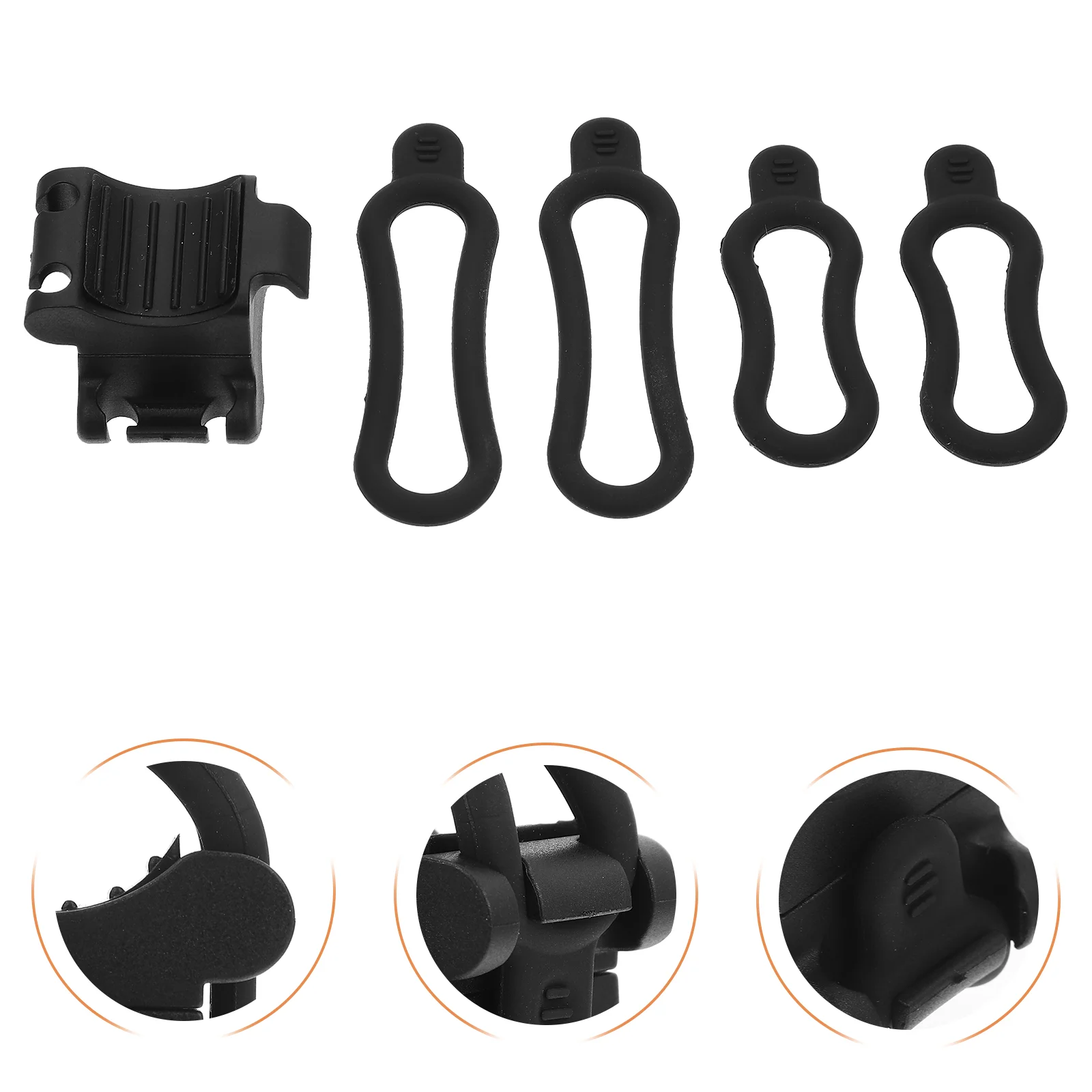 

Flashlight Bike Holder Mountuniversal Clamp Clip Light Stand Rack Stable Cycling Torch Handlebar Bracket Lamp Riding