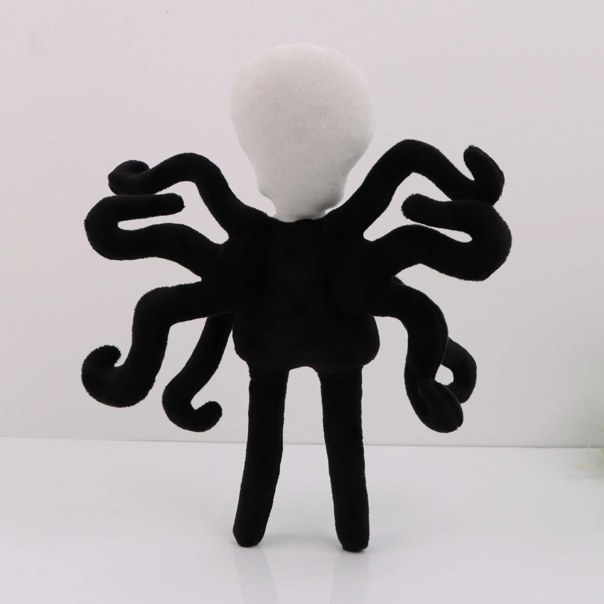 

30cm Slenderman Plush Toy Soft Slender Man Shy Guy Plush Doll Spooky Cute Toy Shy Guy Spooky Soft Anime Toys Kids Fans Adult Xma