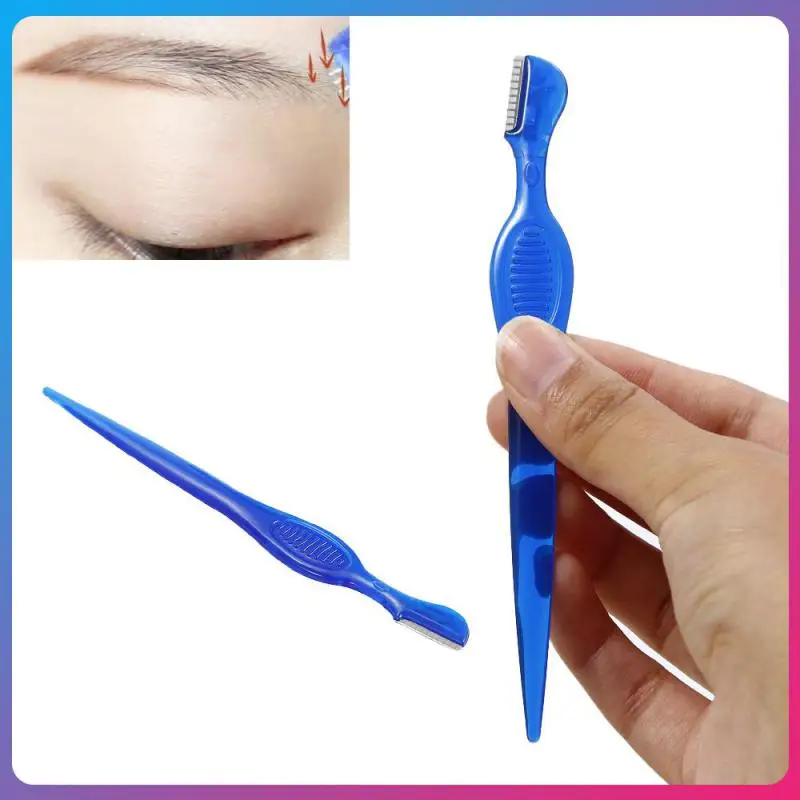 

100Pcs Eyebrow Razor Facial Hair Remover Eyebrow Trimmer Sharp Mini Makeup Knife Blade Eye Brow Shaping Hair Remover Tool